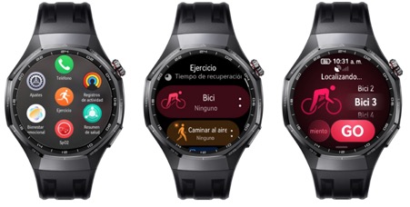 Ciclismo inteligente: Huawei presenta el primer smartwatch con potenciómetro virtual integrado