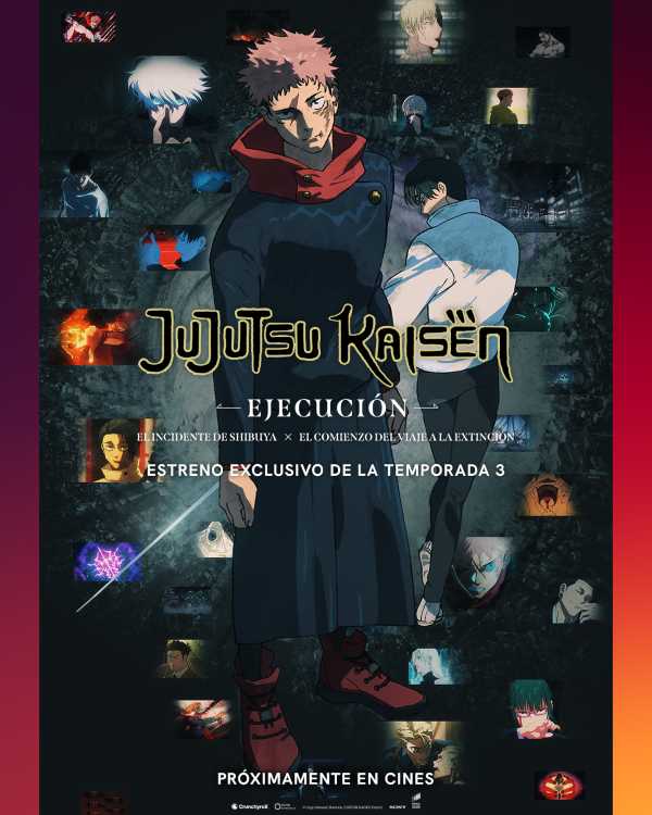 Estreno en cines de JUJUTSU KAISEN: EJECUCIÓN