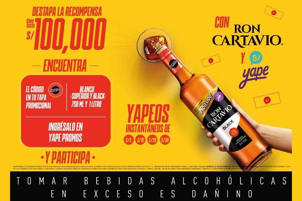 Descubre la nueva promoción de Ron Cartavio