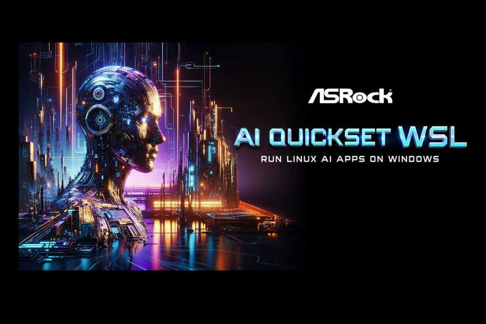 ASRock presenta AI QuickSet WSL, para ejecutar aplicaciones IA de Linux en Windows