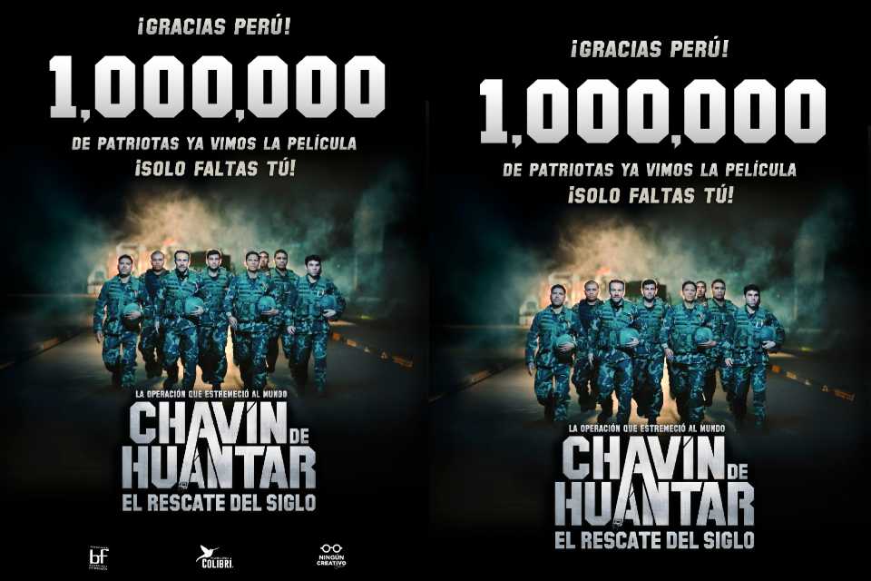 Chavín de Huántar, el Rescate del Siglo alcanza 1 millón de espectadores