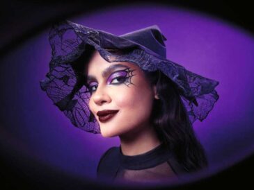 Cómo maquillarte como una bruja chic