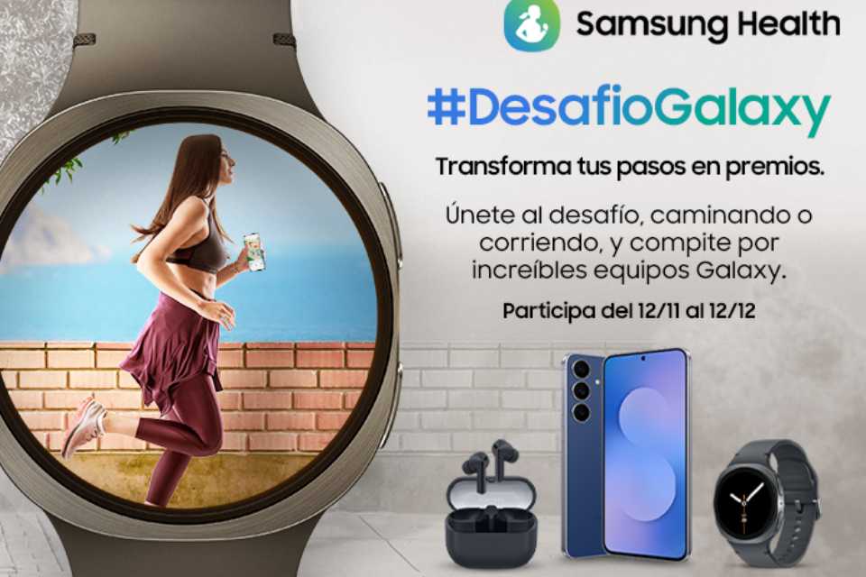 Convierte tus pasos en premios con Samsung Health