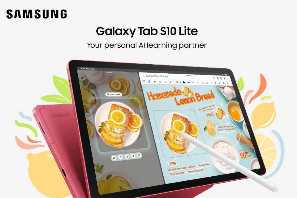 Estudia, crea y organízate con el Galaxy Tab S10 Lite