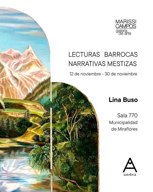 Exposición "Lecturas Barrocas, Narrativas Mestizas" de Lina Buso