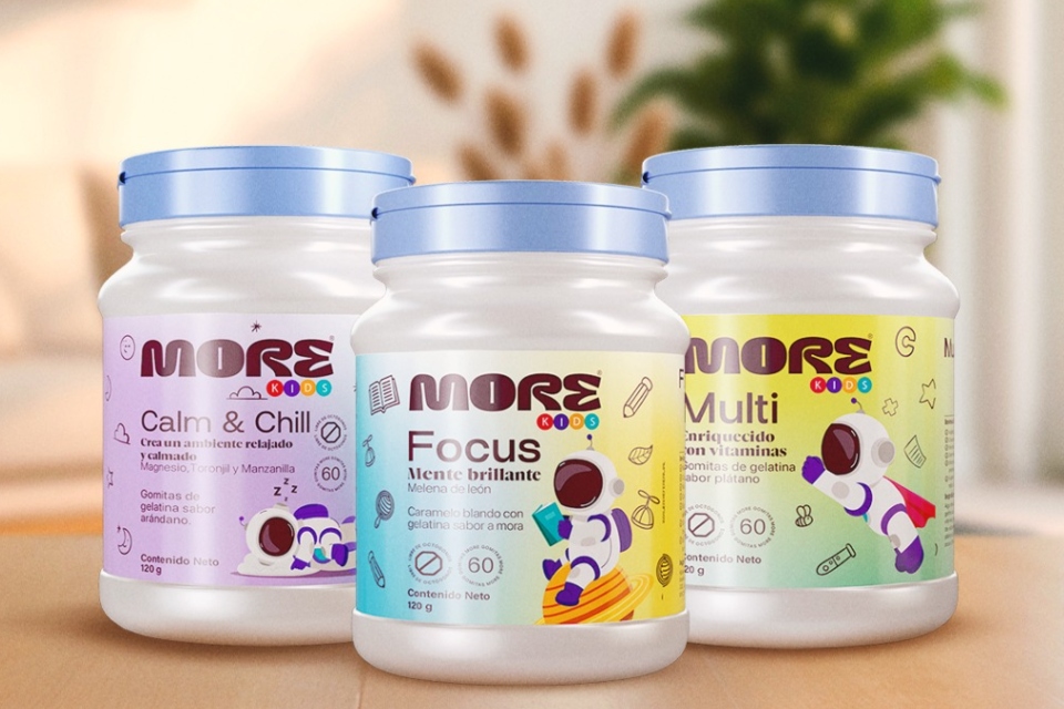 Gomitas More Kid para los engreídos de casa