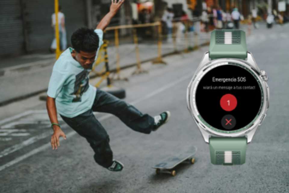 HUAWEI WATCH: el reloj que detecta caídas y llama por ayuda automáticamente