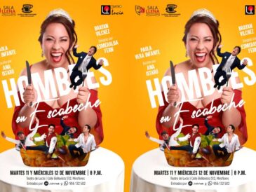 Hombres en Escabeche, por primera vez en Perú