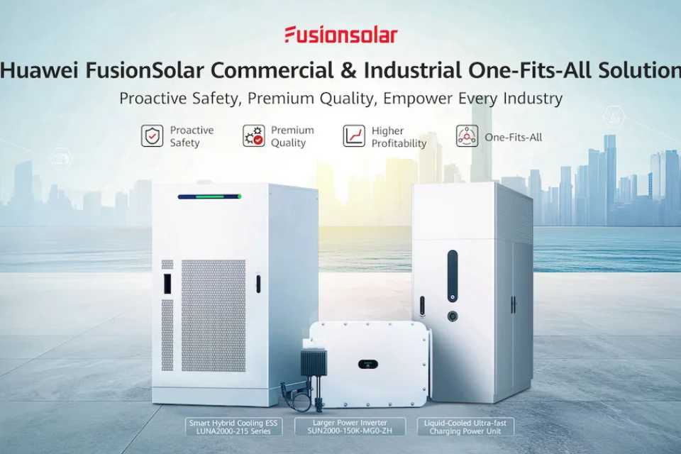 Huawei revoluciona la energía solar C&I