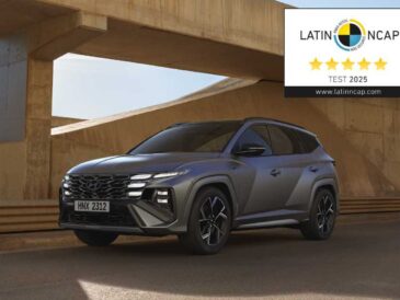 Hyundai Tucson 2025 obtiene cinco estrellas