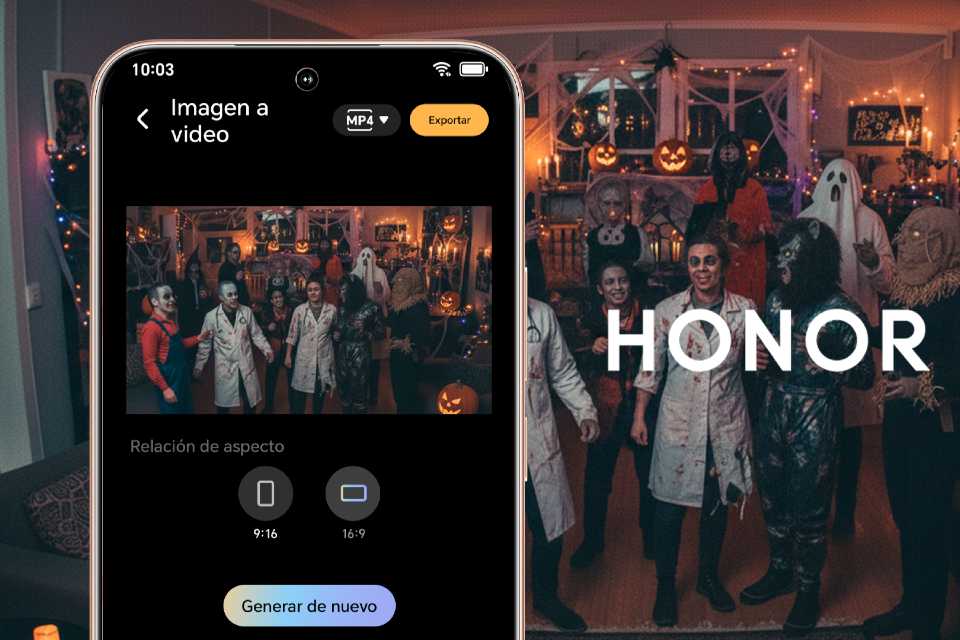 La IA del HONOR 400 transforma tus fotos