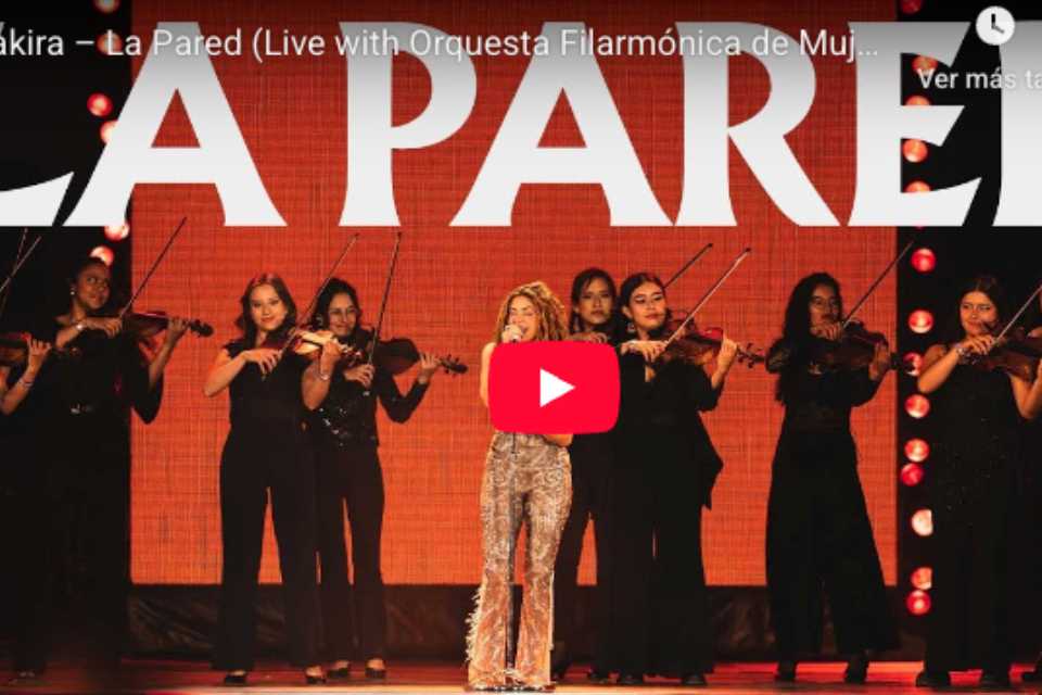 Orquesta Filarmónica de Lima se suma al concierto de Shakira