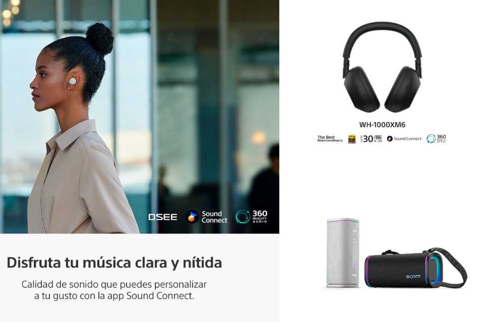 Sony te conecta con lo mejor de la tecnología