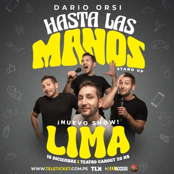 Darío Orsi por primera vez en Lima