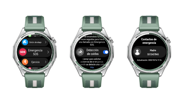 HUAWEI WATCH: el reloj que detecta caídas y llama por ayuda automáticamente