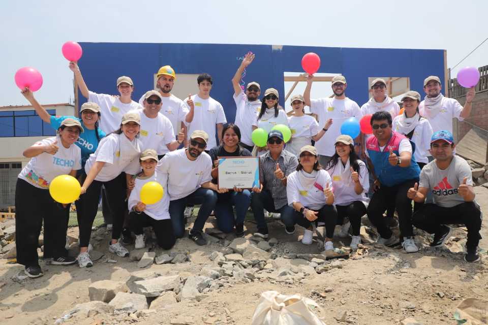 Backus, TECHO Perú y Ate impulsan seguridad alimentaria