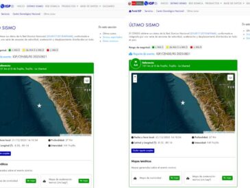 Información sísmica en tiempo real con AWS