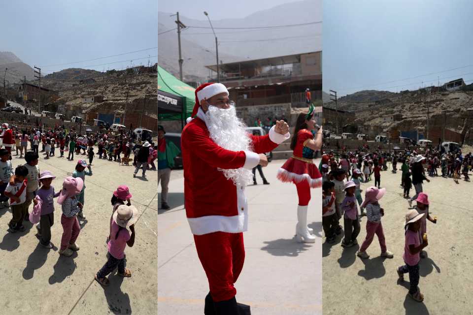 Papá Noel Motero: Tecnología y solidaridad sobre 2 ruedas en Lima