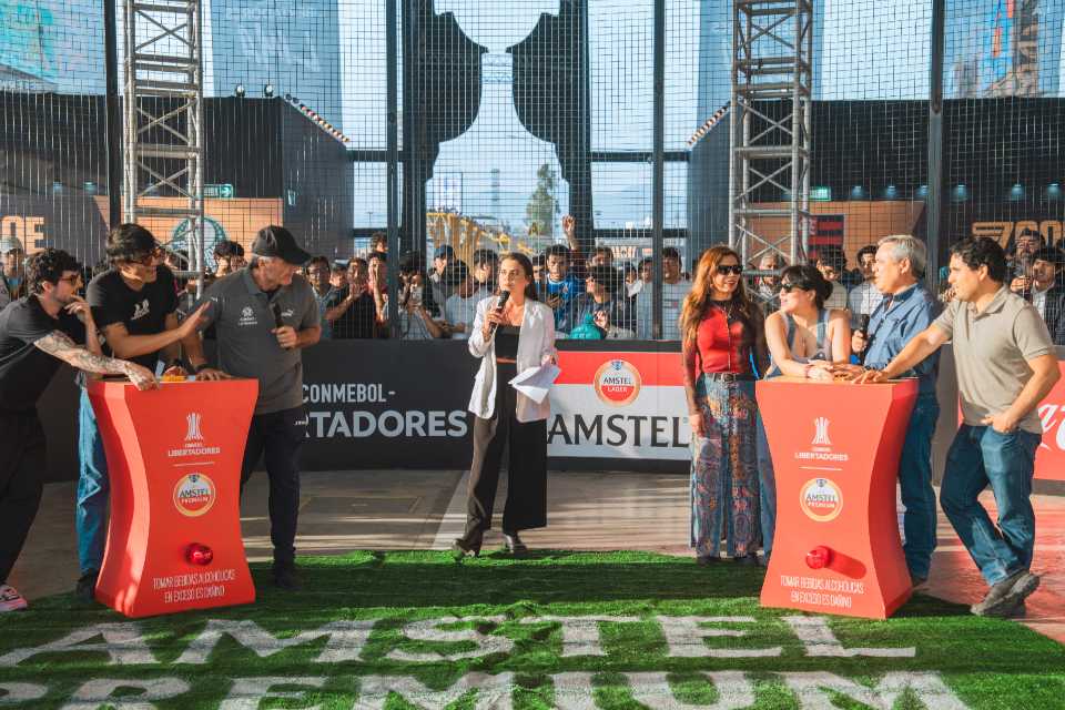Peruanos celebraron la final de la CONMEBOL Libertadores