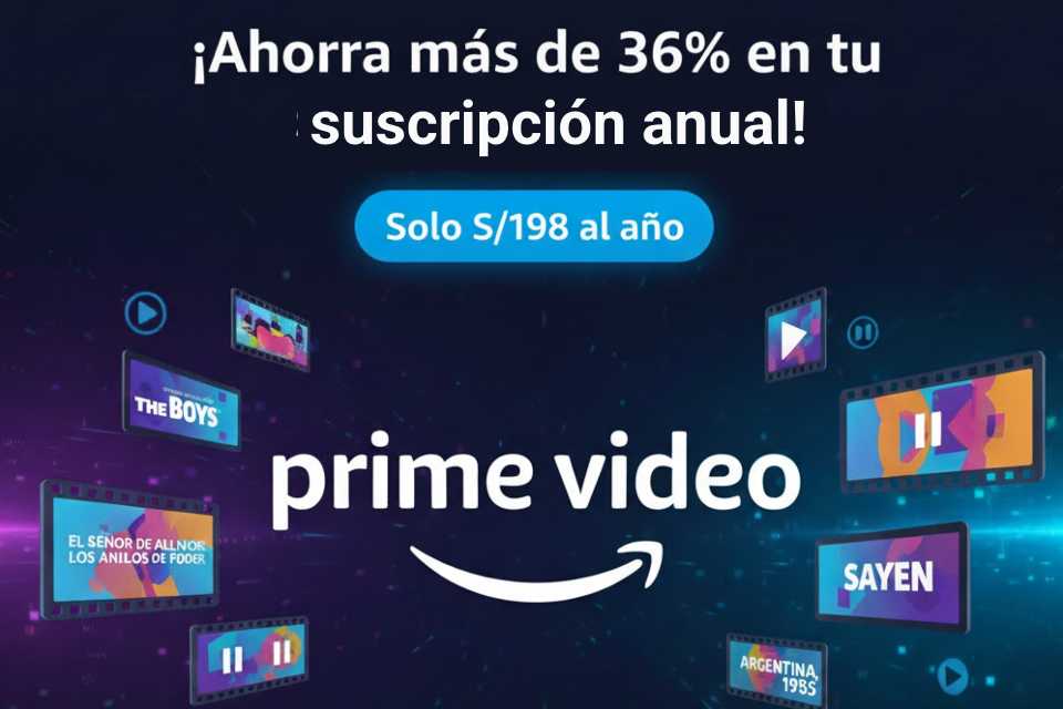 La Mejor Oferta de Prime Video en Perú
