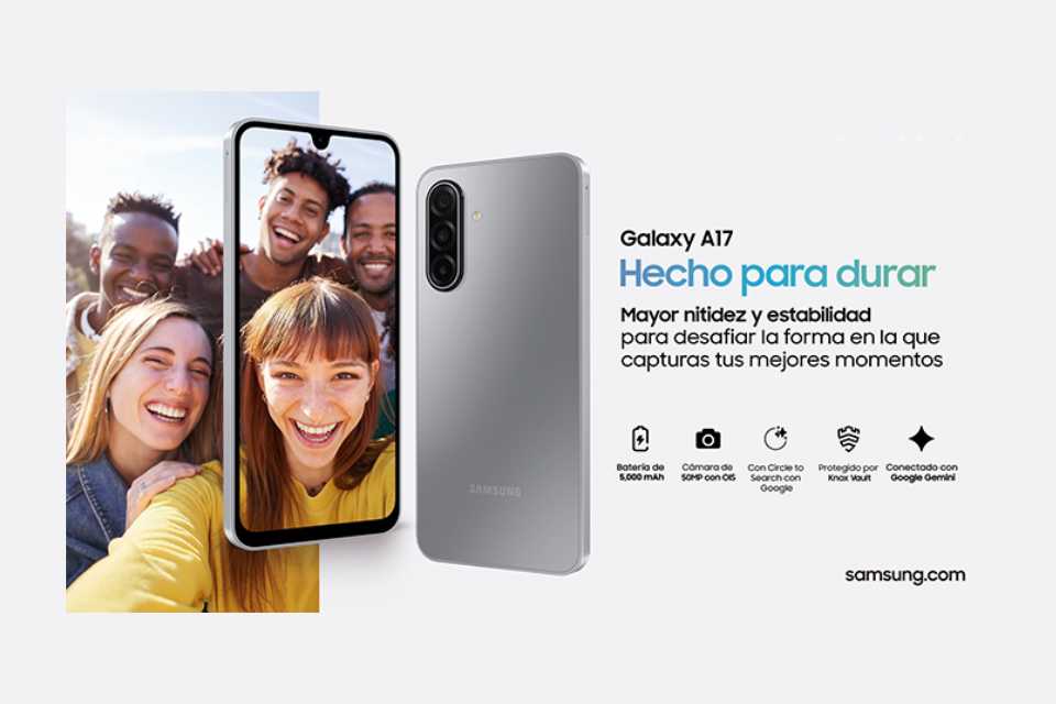 ¿Por qué elegir el Galaxy A17 5G para pagos sin contacto?