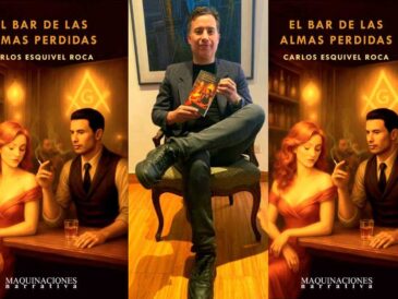 Carlos Esquivel presenta El bar de las almas perdidas, su nueva novela