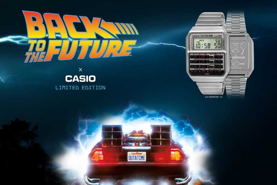Casio presenta el CA-500 Back to the Future, edición limitada