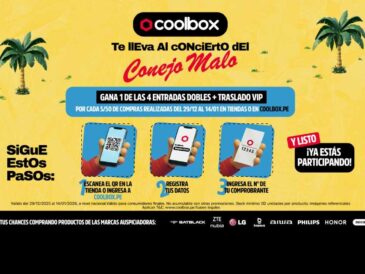 Coolbox sortea entradas dobles para el concierto del Conejo Malo en Lima