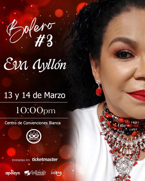Eva Ayllón presenta “Bolero #3”, su nuevo concierto en Lima