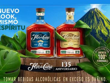 Flor de Caña anunció una nueva imagen para sus botellas como parte de la celebración por sus 135 años de historia.