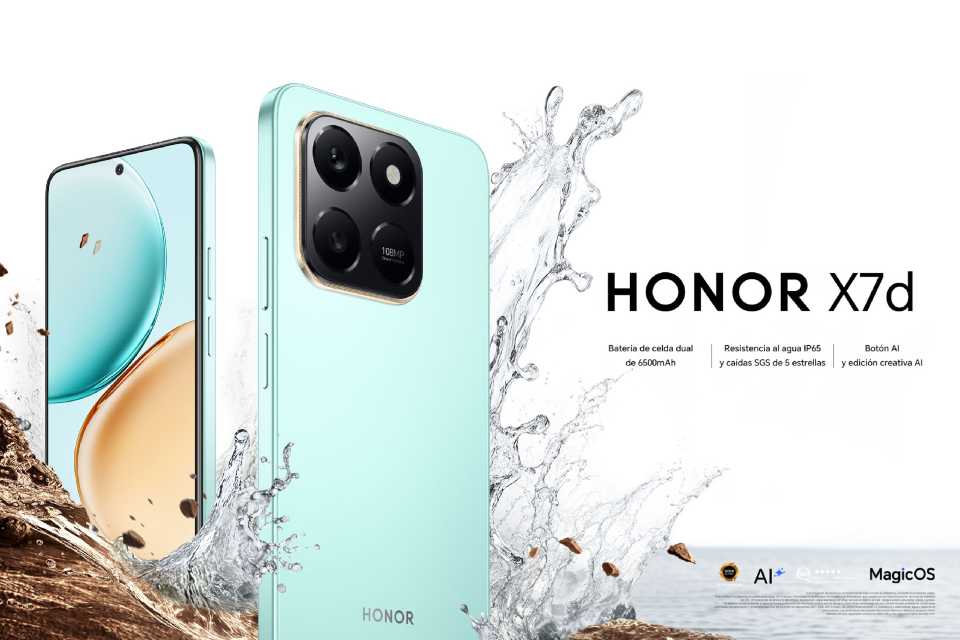 HONOR X7d: el nuevo smartphone resistente y con IA