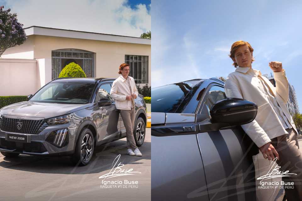 Ignacio Buse se une a Peugeot como embajador de marca
