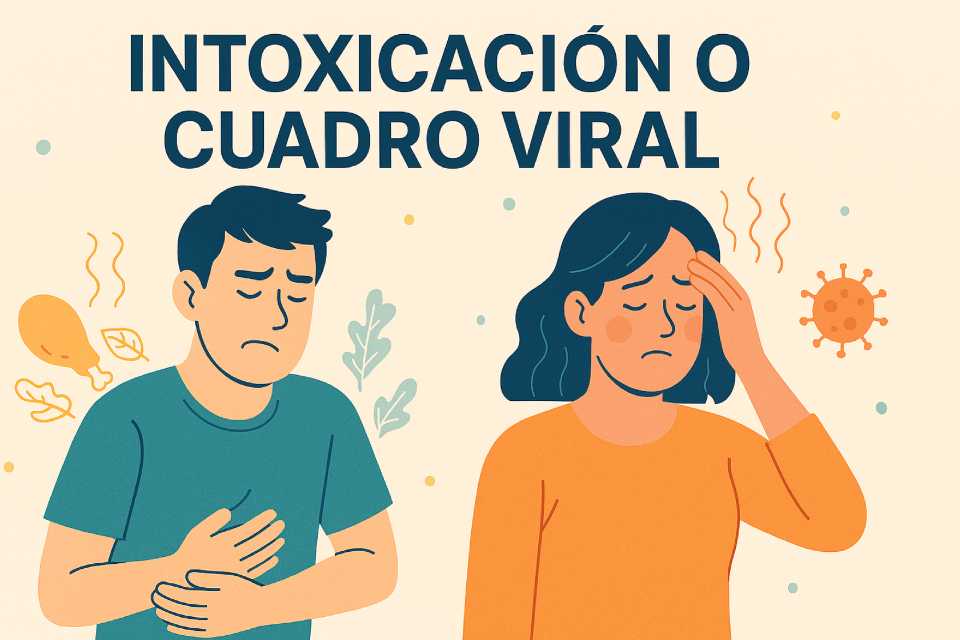 Intoxicación alimentaria o cuadro viral en verano