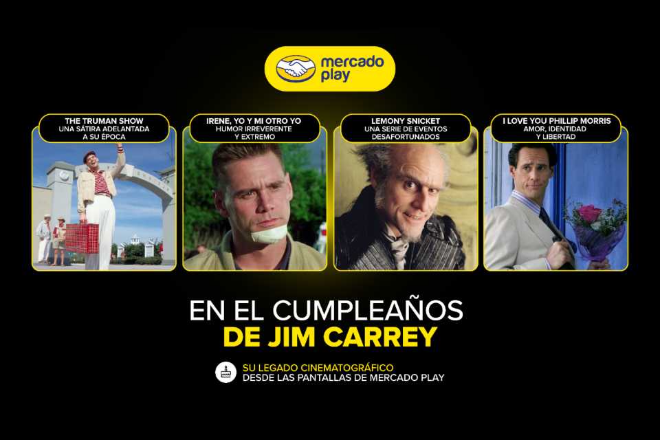 Jim Carrey en Mercado Play: sus mejores películas