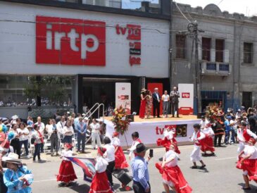 Pasacalle cultural celebra los 68 años de TVPerú
