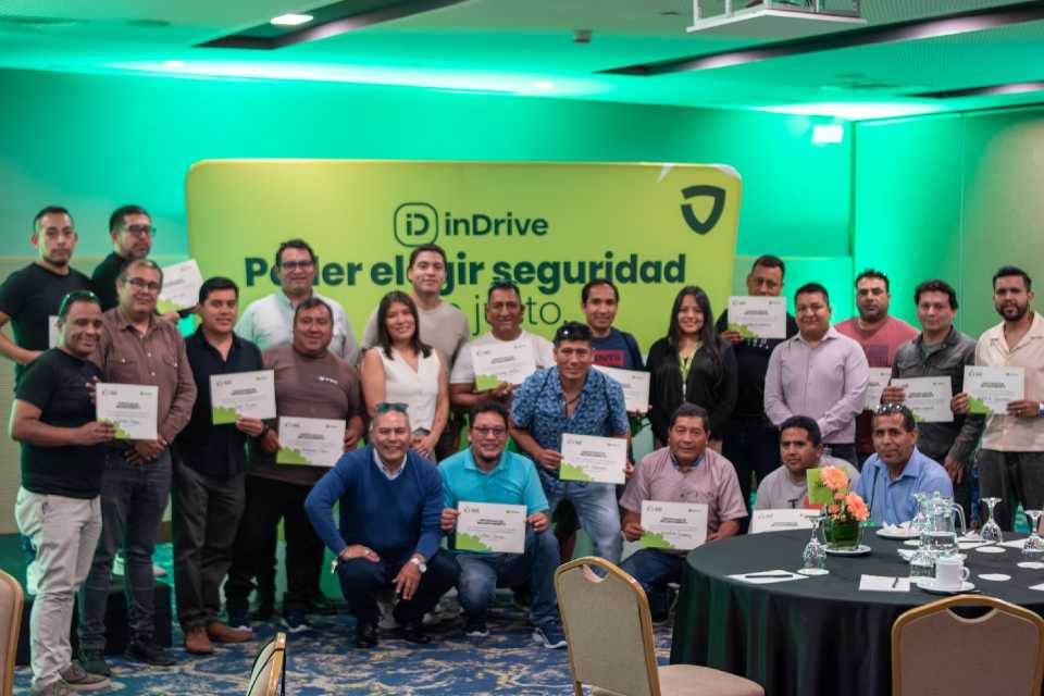 Seguridad vial: inDrive refuerza capacitación para conductores