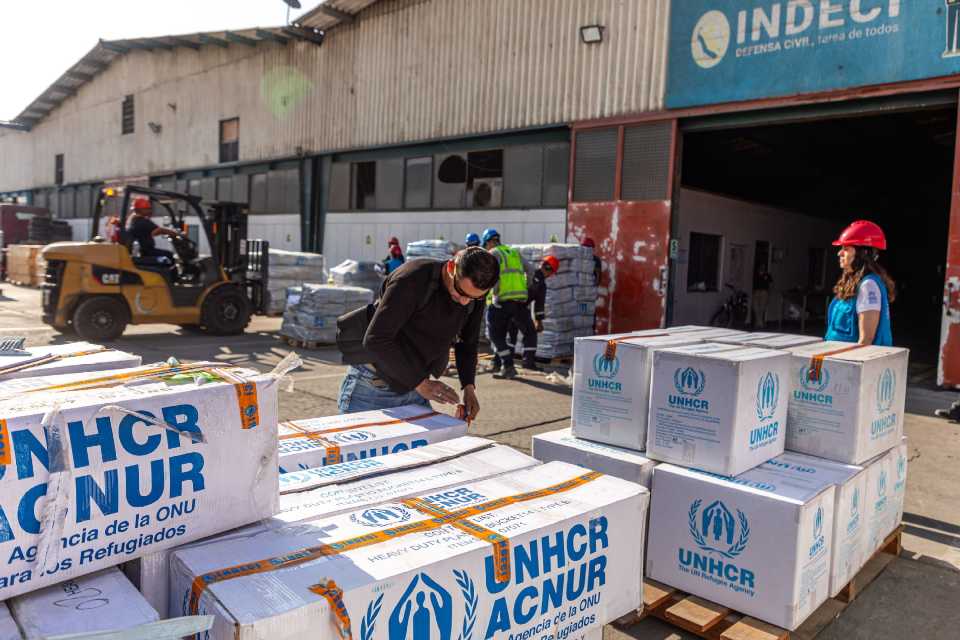 ACNUR e INDECI refuerzan respuesta con tech humanitaria RHU