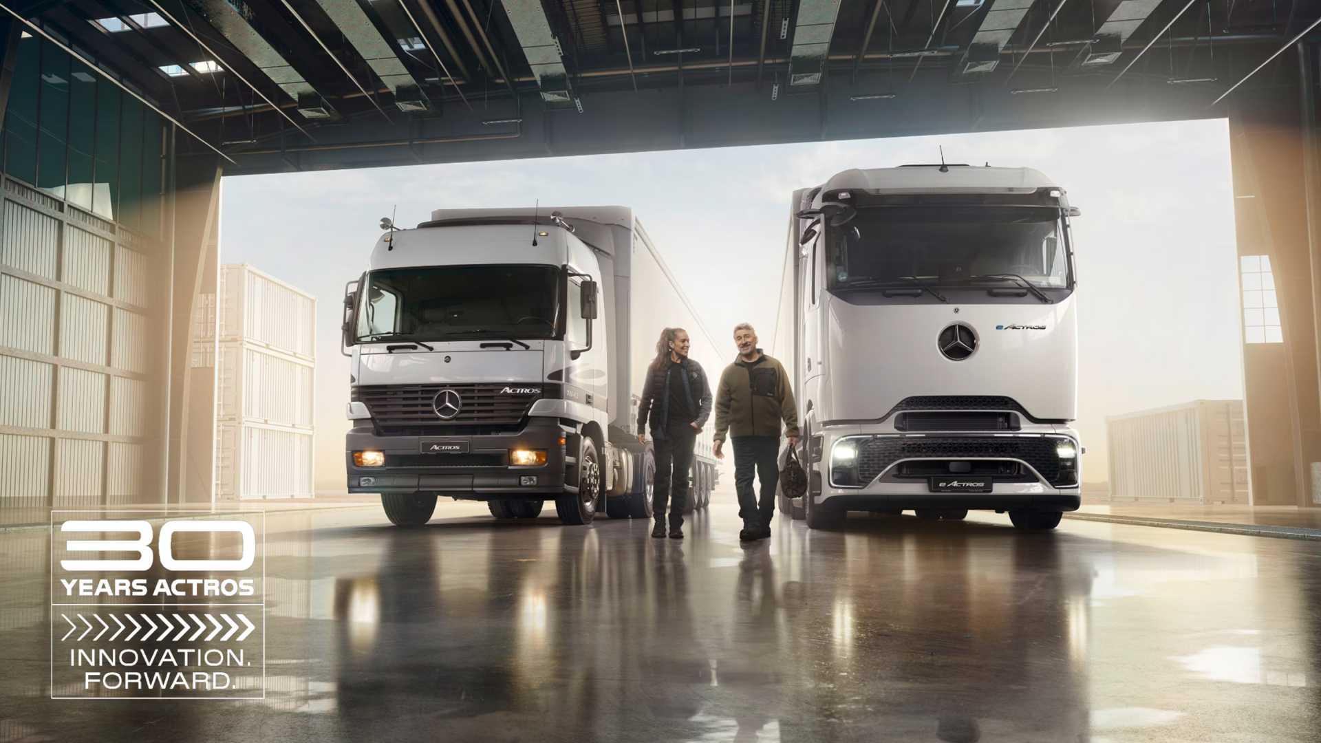 Actros cumple 30 años con nueva era de digitalización