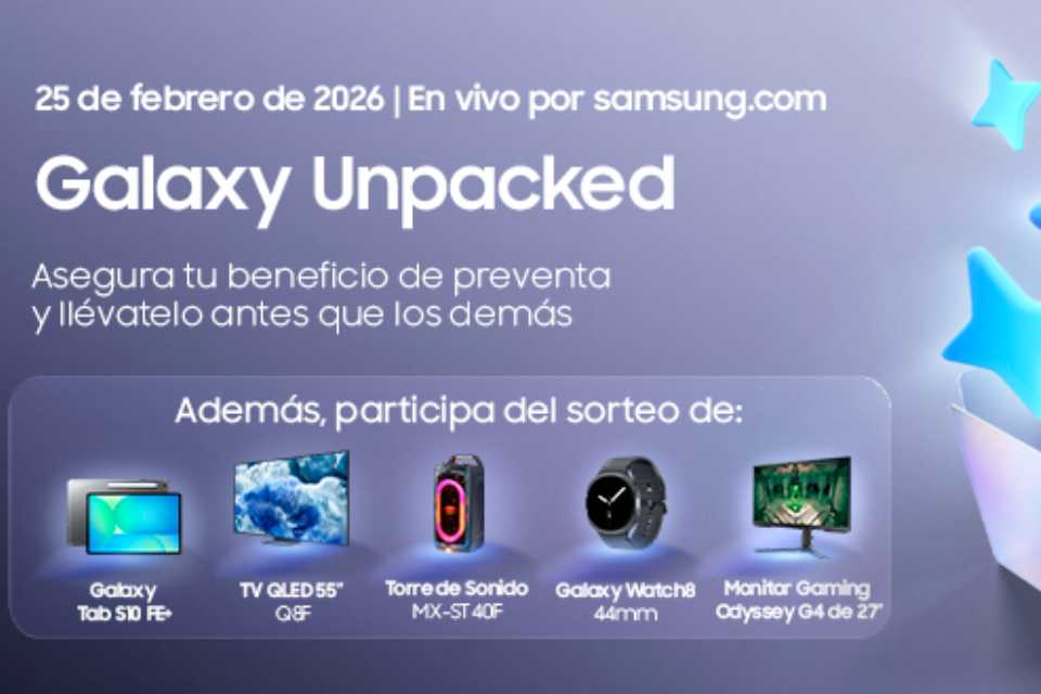 Galaxy Unpacked 2026: registro online con beneficios y Galaxy AI