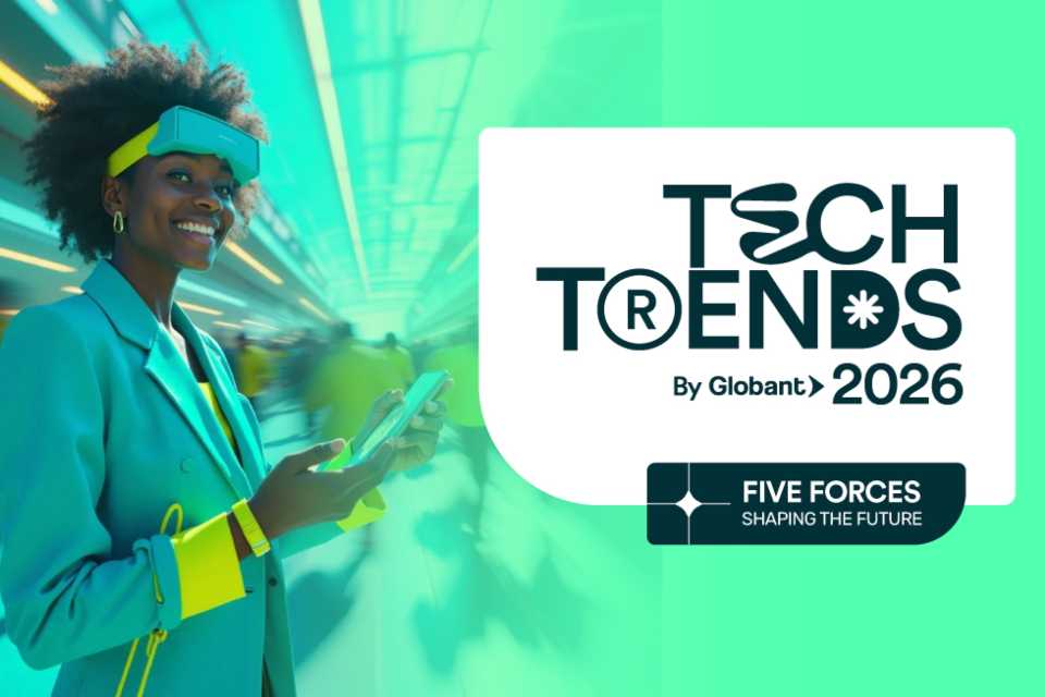 Globant identifica las 5 tendencias tecnológicas para 2026