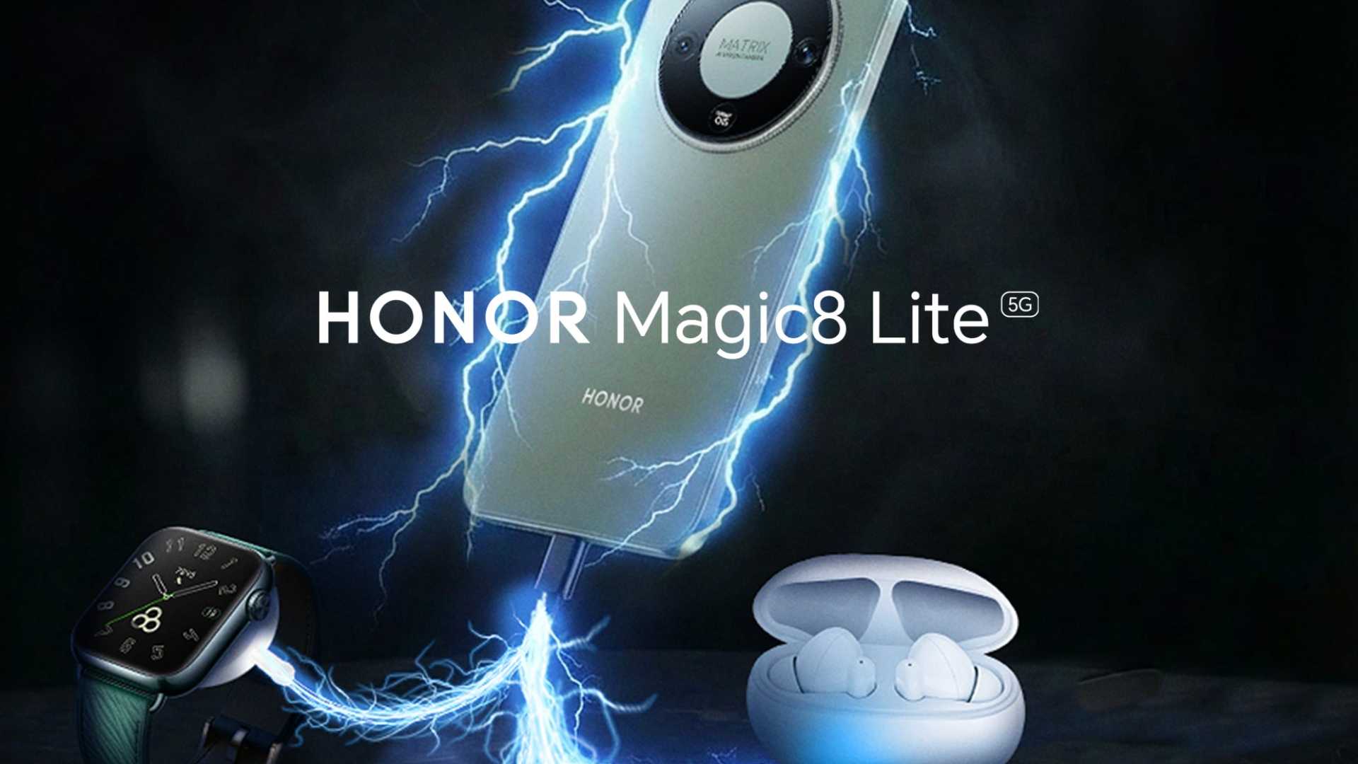 HONOR Magic8 Lite: carga inversa y batería Silicon-Carbon en 2026