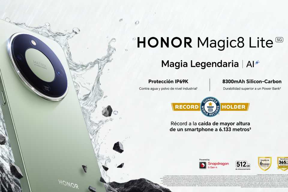 HONOR Magic8 Lite: smartphone ultra resistente con IA llega a Perú
