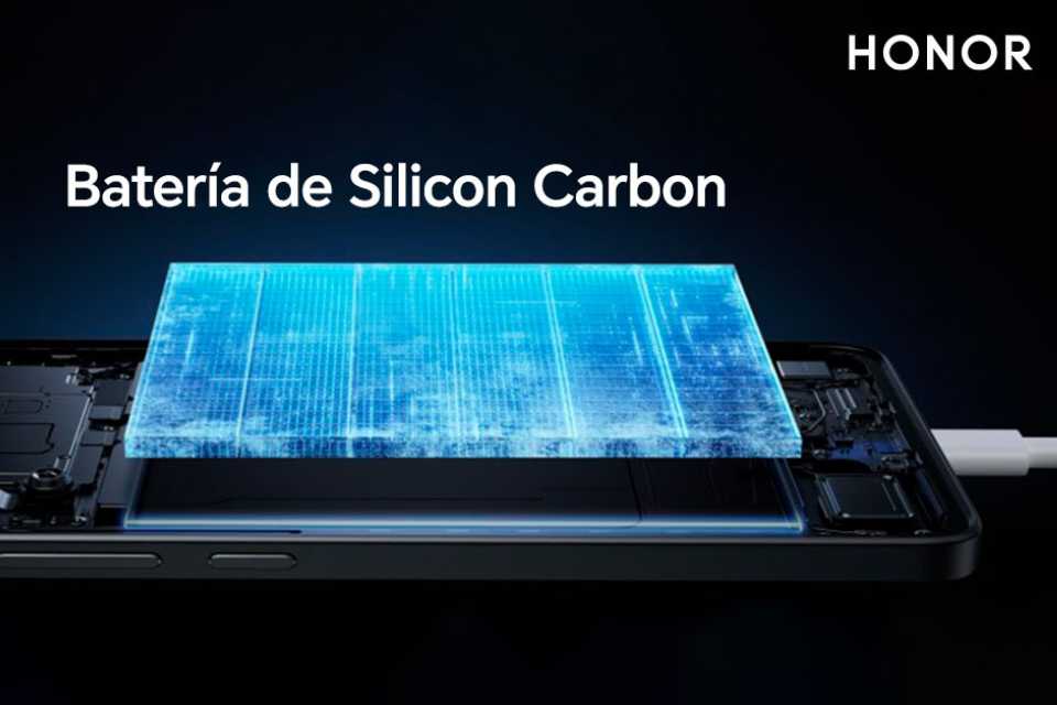 HONOR apuesta por baterías Silicon-Carbon