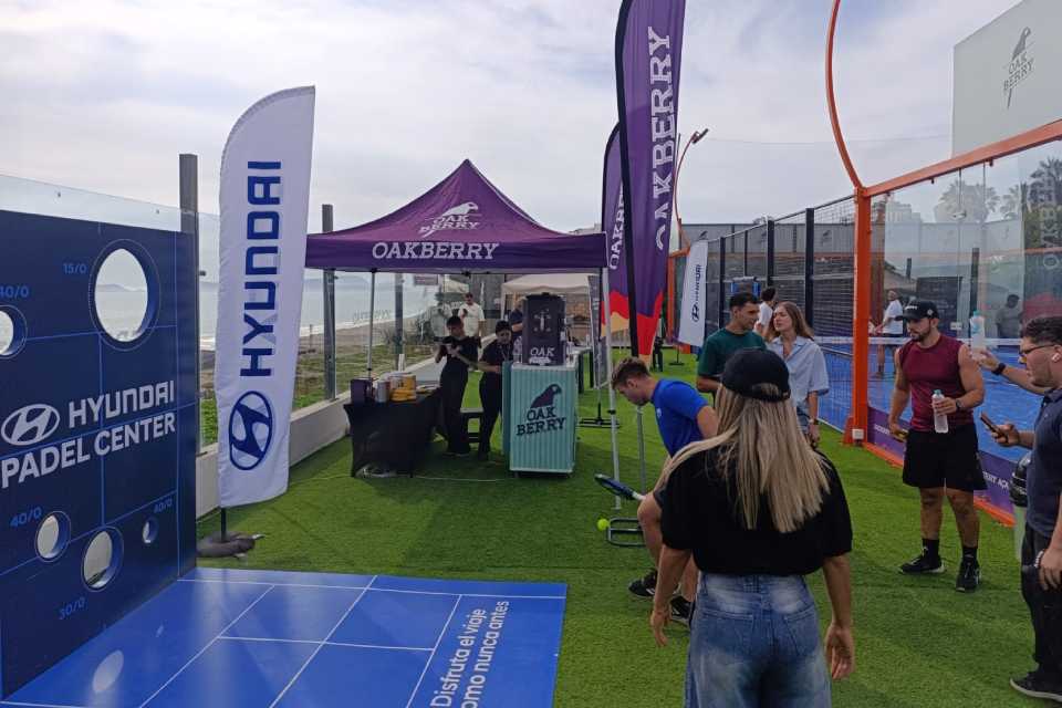 Hyundai impulsa el pádel en Perú