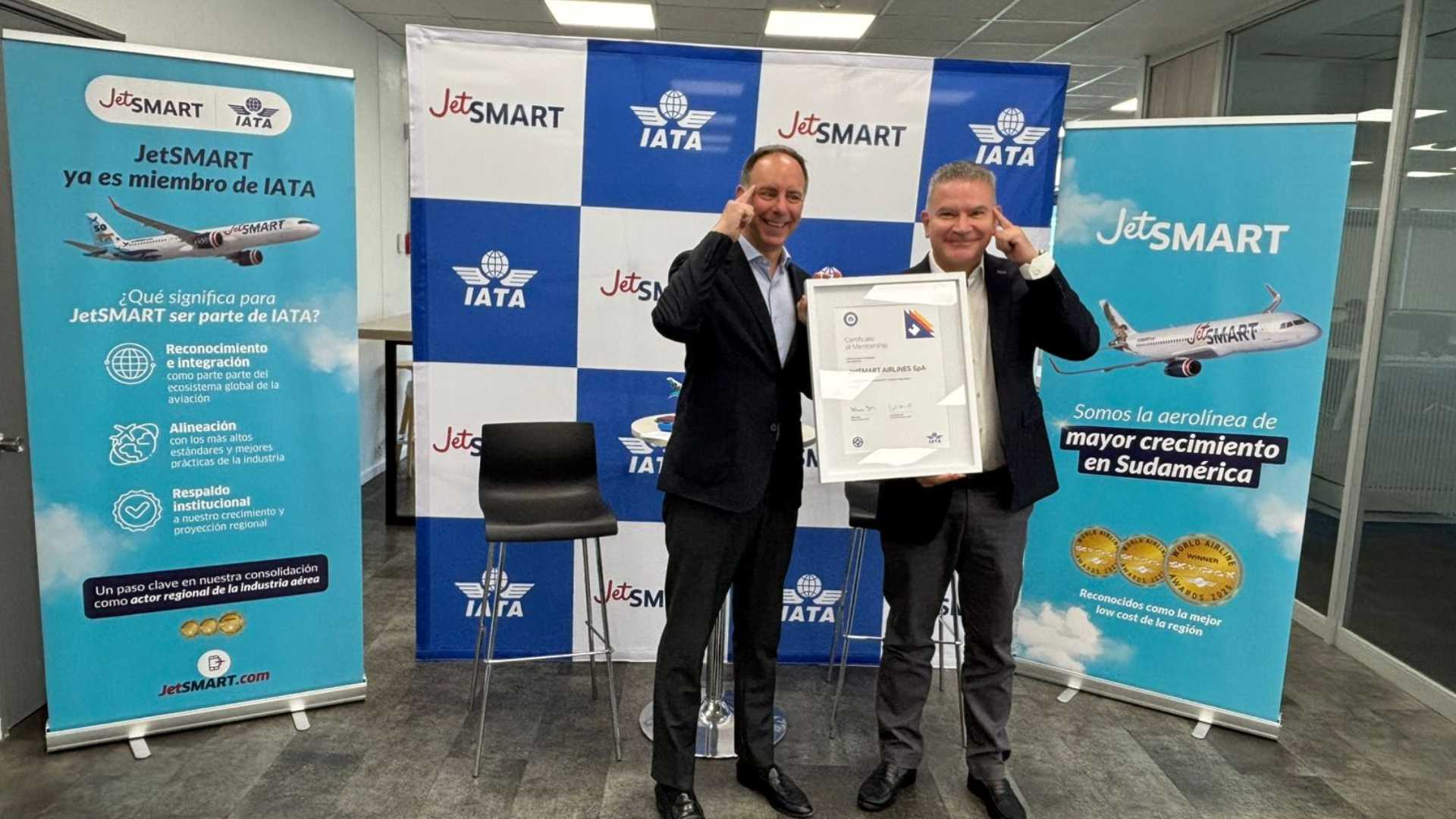 JetSMART se integra a IATA con foco en estándares digitales