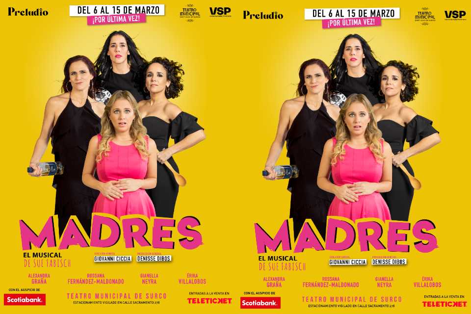 “Madres: el musical” regresa a Lima con dos elencos y temporada limitada en Surco