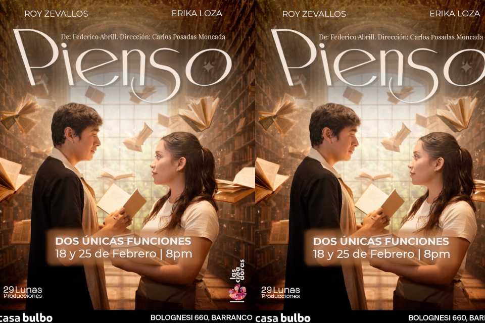 “PIENSO” regresa a Casa Bulbo con dos funciones en febrero 2026