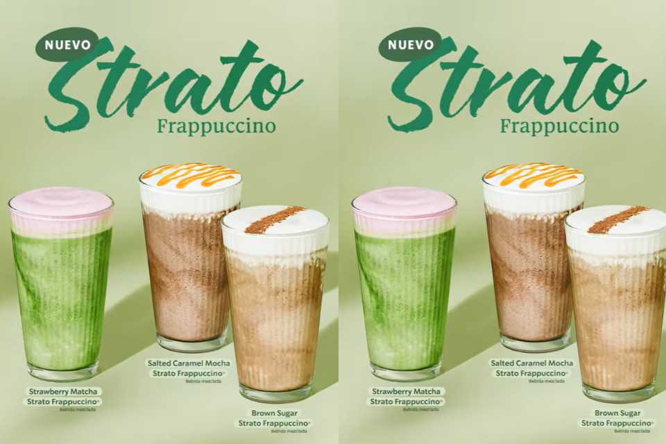Starbucks lanza Strato Frappuccino 2026 con enfoque visual