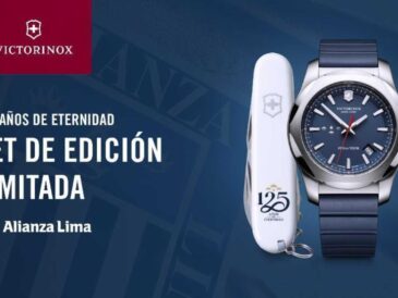 Victorinox lanza set limitado por los 125 años de Alianza Lima