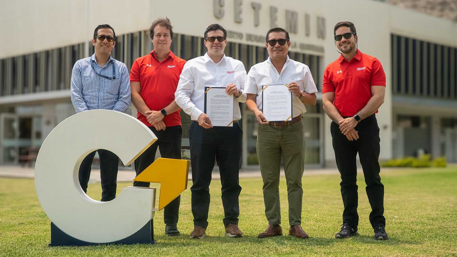 CETEMIN impulsa formación técnica con entrenamiento digital y herramientas smart de Milwaukee Tool